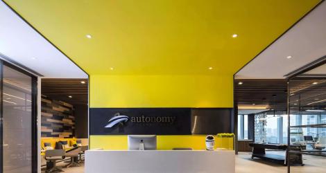 3000㎡中關(guān)村通航大廈辦公樓，材料和空間的對(duì)話！