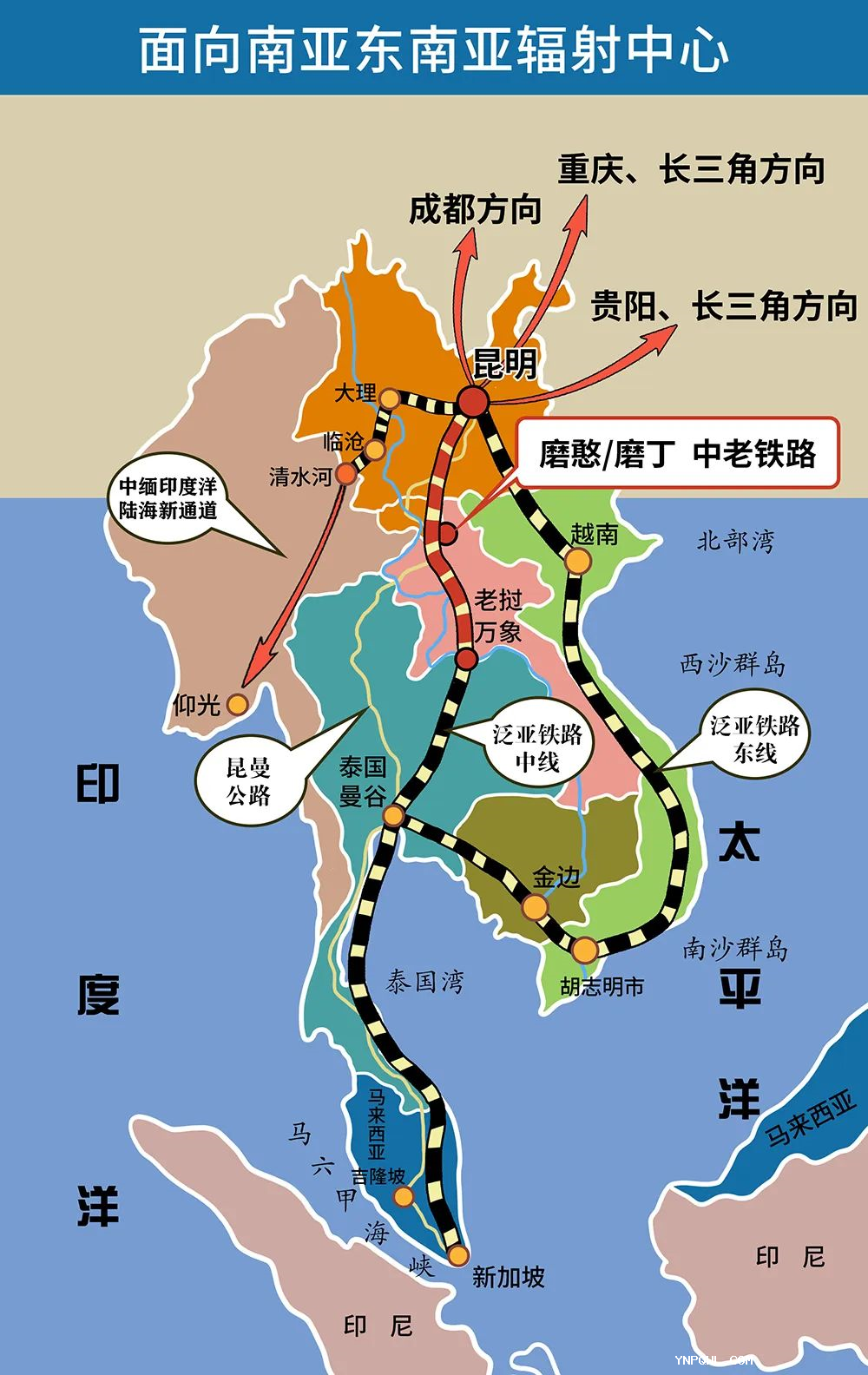 云南配齊國際物流,中老鐵路運輸